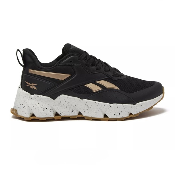 Reebok Vizome Black Rose Gold Chunky Sole Sneakers Women’s Size 8 — NWOT - Picture 1 of 8